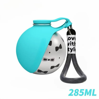 Larkmont™ Portable Dog Water Bottle — 2-in-1 Leak-Proof Travel Bottle and Bowl
