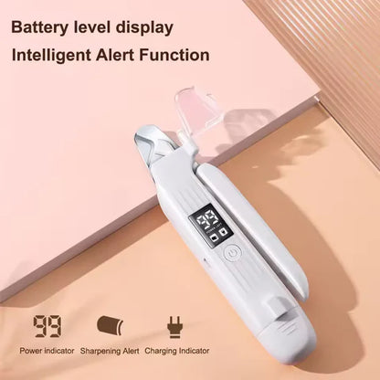 Larkmont™ 2-in-1 Pet Nail Trimmer — Quiet Clipper and Grinder with LED
